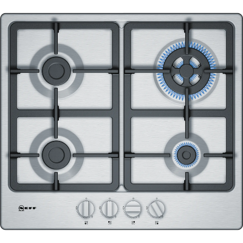 Table Gaz Acier Inox de 60cm NEFF T26BB59N0