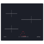 Table Induction noire 60cm 3 foyers AIRLUX ATI632BKN - vue 1