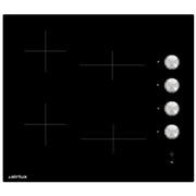 Table vitrocéramique 4 zones manettes AIRLUX AT64K01