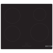 Série 4, Table à induction, 60 cm, Noir, sans cadre BOSCH PUE61RBB5E - vue 1