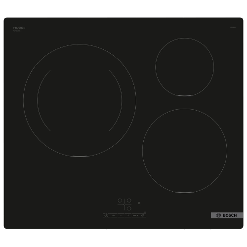 Série 4, Table à induction, 60 cm, Noir, sans cadre BOSCH PUJ611BB5E - vue 1
