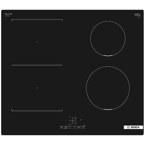Série 4, Table à induction, 60 cm, Noir, sans cadre BOSCH PVS611BB6E - vue 1