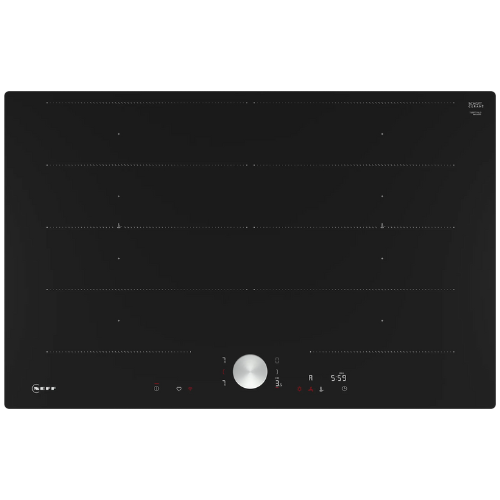 N 90, Table à induction, 80 cm, Noir, à fleur de plan NEFF T68PTY4L0 - vue 1