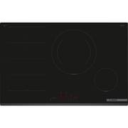 Série 6, Table à induction, 80 cm, Noir, sans cadre BOSCH PXE831HC1E - vue 1
