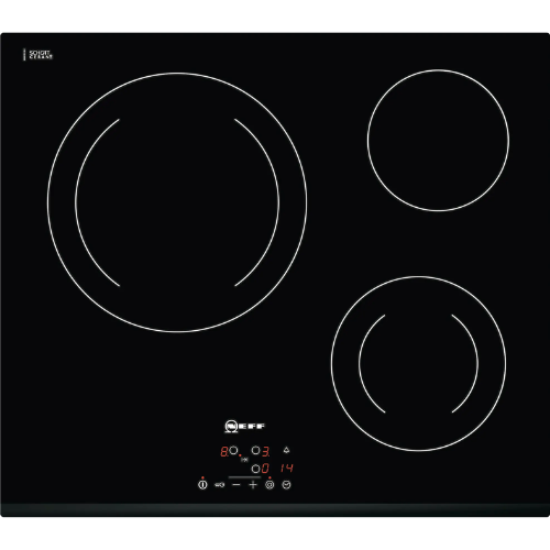 Table de Cuisson Vitrocéramique Electrique 3 Foyers N50 Neff T11B22X2
