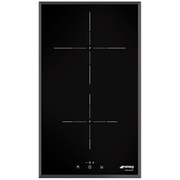 Table de cuisson Induction Universelle Noir SMEG SI5322B - vue 1