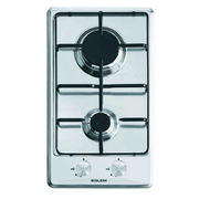 Table de cuisson gaz 2 feux Glem GT32IX - vue 1