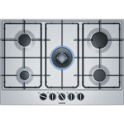 Table de cuisson gaz 5 feux 75cm Inox SIEMENS EC7A5QB80