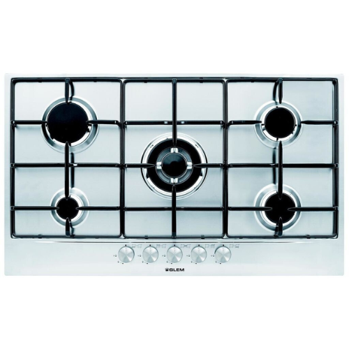 Table de cuisson gaz 90cm Glem GT955IX - vue 1