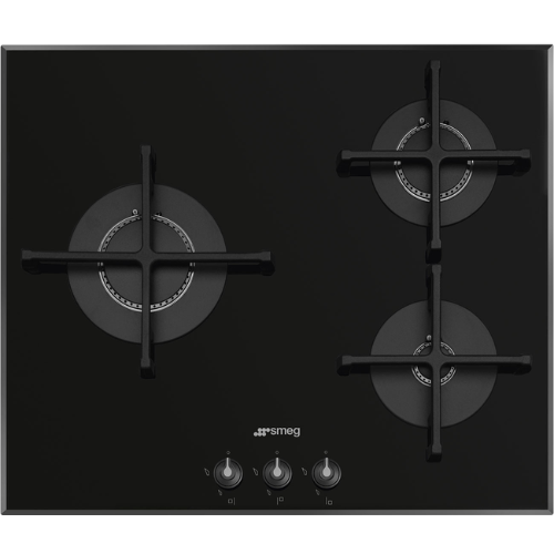 Table de cuisson gaz Linéa SMEG PV163B3(F) - vue 1