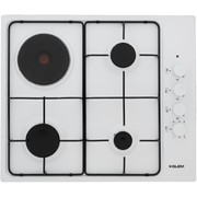 Table de cuisson mixte Glem GTL647WH - vue 1