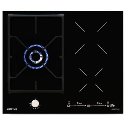 Table de cuisson mixte induction AIRLUX ATGI612BK(F) - vue 1
