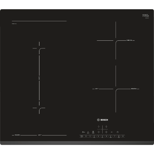 Table de cuisson vitrocéramique Induction 60cm Bosch PVS631FC1E