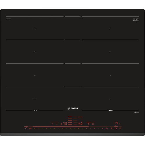 Table de cuisson vitrocéramique Induction 60cm Bosch PXY631DE3E