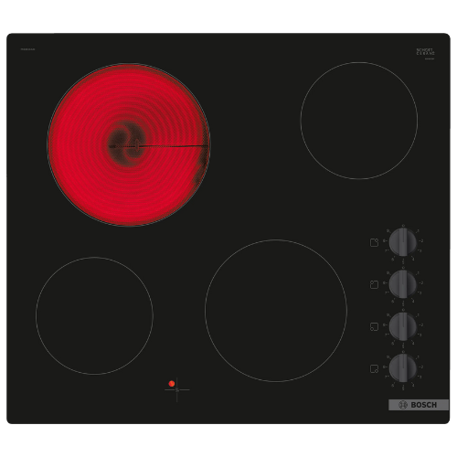 Série 2, Table électrique, 60 cm, Noir, sans cadre BOSCH PKE611CA8E - vue 1