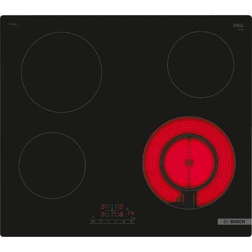 Série 4, Table électrique, 60 cm, Noir, sans cadre BOSCH PKF611BB8E - vue 1