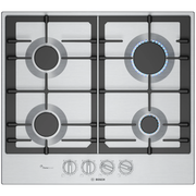 Série 6, Table gaz, 60 cm, Inox BOSCH PCP6A5I90 - vue 1
