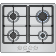 Série 4, Table gaz, 60 cm, Inox BOSCH PGP6B5K90 - vue 1