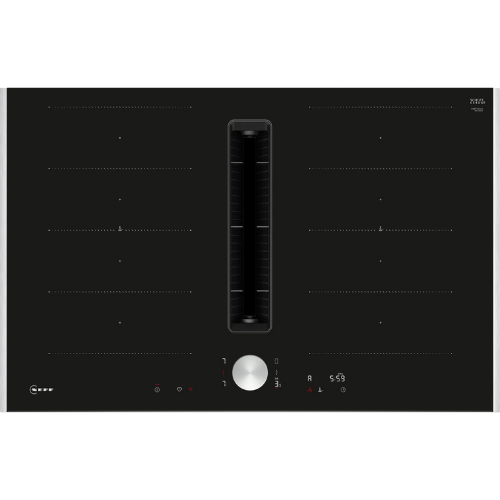 N 90, Table induction aspirante, 80 cm, avec cadre NEFF V68TTX4L0 - vue 1