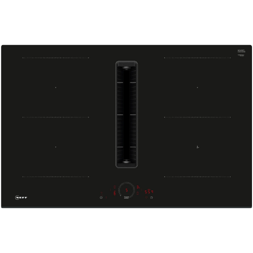 N 70, Table induction aspirante, 80 cm, sans cadre NEFF V58FHQ4L0 - vue 1