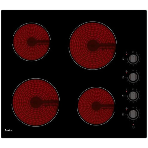 Table vitrocéramique 4 zones AMICA AVM3540 - vue 1