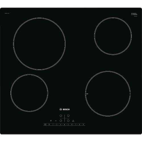 Table vitrocéramique Noir BOSCH PKE611FN1E