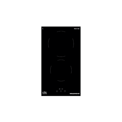 Table vitrocéramique noir avec sécurité coupe-courant, 220-240 V, 16 A, 50-60 Hz Glem GTH32TC