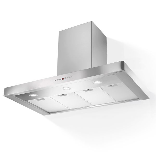 Hotte Décorative Murale Box en Inox 120 Cm AHB1280IX - vue 1
