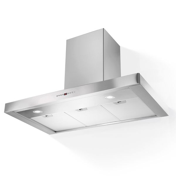 Hotte Décorative Murale Box Inox 90 CM Airlux AHB980IX - vue 1