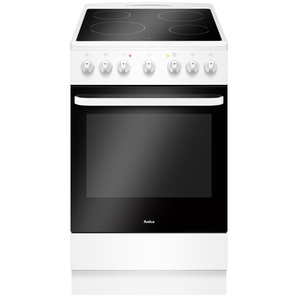 Cuisinière vitrocéramique 50x60 AMICA ACV603B - vue 1