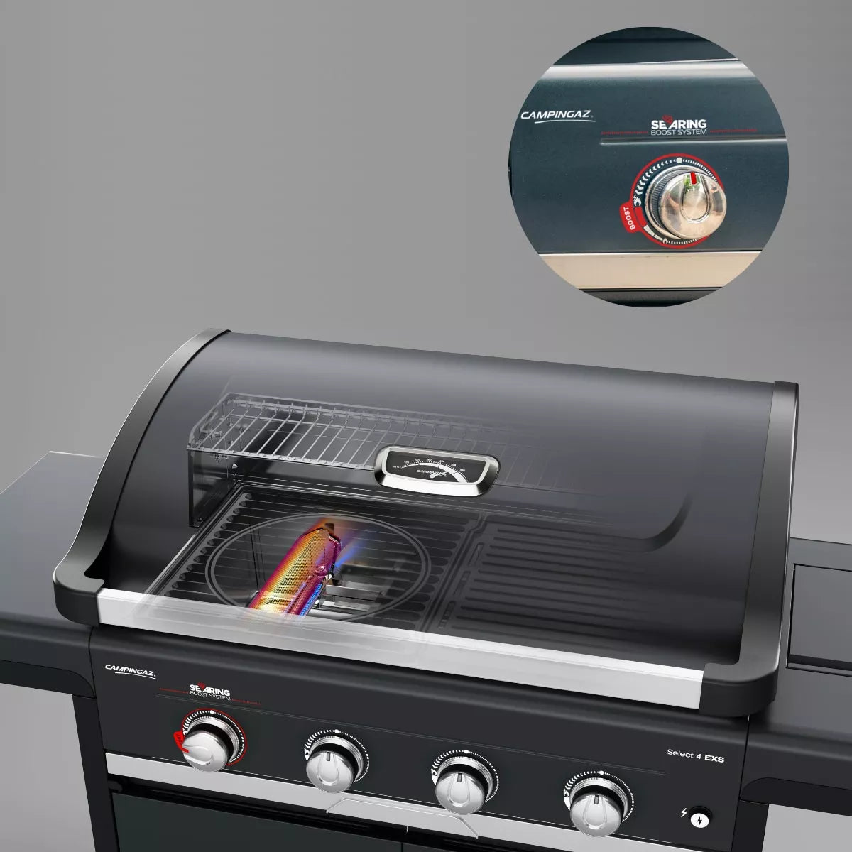 BBQ GAZ SELECT 4 EX SBS 2 en 1 - CAMPINGAZ 2226821