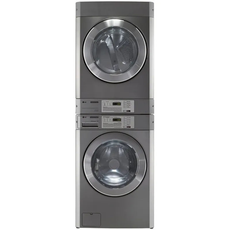 Ensemble de lavage Colonne Laveuse + Séchoir 11 Kg Giant PRO 230V LG FH069FD2MS + RV1329C7T