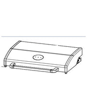 Couvercle avec thermomètre d'origine Campingaz Plancha 2 Cook / Sigma 2 Pro – 2217698