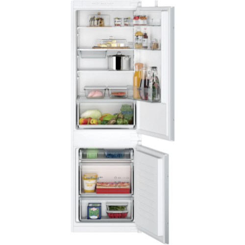 iQ100, Réfrigérateur combiné intégrable, 177.2 x 54.1 cm SIEMENS KI86V5SF0