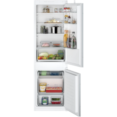 iQ100, Réfrigérateur combiné intégrable, 177.2 x 54.1 cm SIEMENS KI86VNSF0