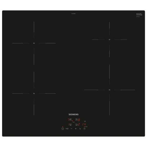 iQ100, Table à induction, 60 cm, Noir, sans cadre SIEMENS EU611BEB5E - vue 1