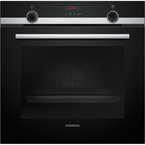 iQ300, Four intégrable avec fonction vapeur, 60 x 60 cm, Inox SIEMENS HR574ABR0