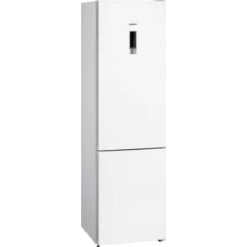 iQ300, Réfrigérateur combiné pose-libre, 203 x 60 cm, Blanc SIEMENS KG39NXWEC