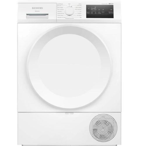 iQ300, Sèche-linge pompe à chaleur, 8 kg SIEMENS WT43H00DFR