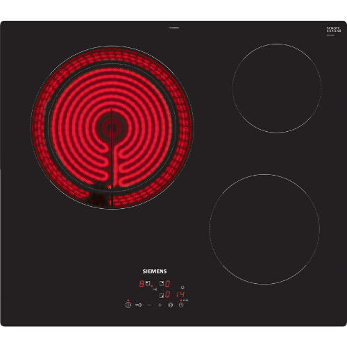 iQ300, Table électrique, 60 cm, Noir, sans cadre SIEMENS ET61RBKB8E - vue 1