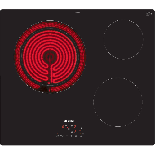 iQ300, Table électrique, 60 cm, Noir, sans cadre SIEMENS ET61RBKB8H