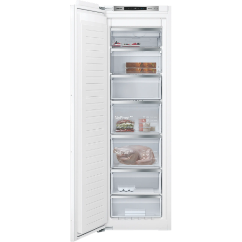 iQ500, Congélateur intégrable, 177.2 x 55.8 cm, Charnières pantographes softClose SIEMENS GI81NECF0