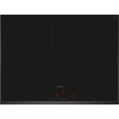 iQ500, Table à induction, 70 cm, Noir, sans cadre ED751HSB1E - vue 1