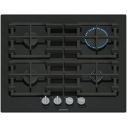 iQ500, Table gaz, 60 cm, Verre trempé, Noir SIEMENS EP6A6PI40 - vue 1