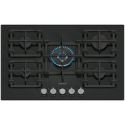 iQ500, Table gaz, 75 cm, Verre trempé, Noir SIEMENS EP7A6QI40 - vue 1