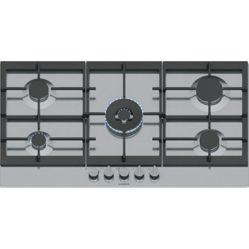 iQ500, Table gaz, 90 cm, Inox SIEMENS EC9A5RI90 - vue 1