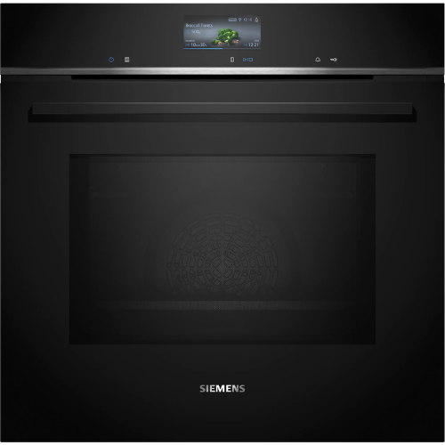 iQ700, Four intégrable avec fonction micro-ondes, 60 x 60 cm, Noir SIEMENS HM776GKB1