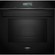 iQ700, Four intégrable avec fonction micro-ondes, 60 x 60 cm, Noir SIEMENS HM976GMB1