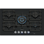 iQ700, Table gaz, 75 cm, Verre trempé, Noir SIEMENS ER7A6RH40 - vue 1