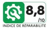 Série 8, Lave-linge front, 10 kg, 1400 trs/min BOSCH WGB254A0FR